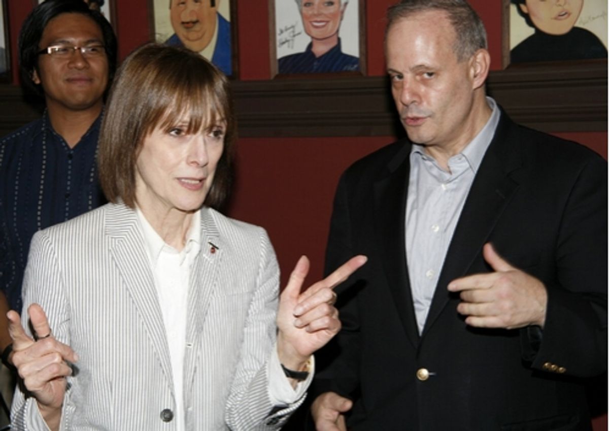 Jean Doumanian and Jeffrey Richards
 at 