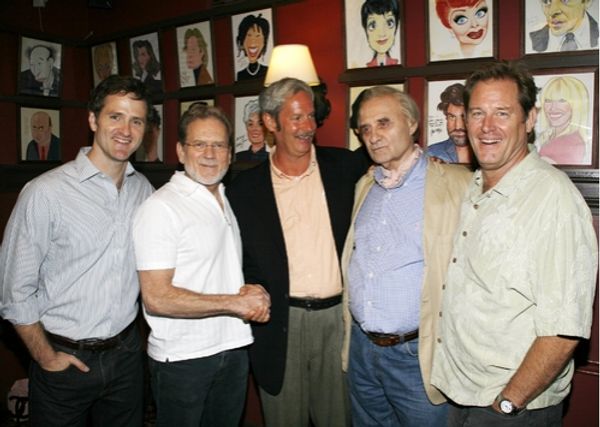 Jim True-Frost, Robert Foxworth, Troy West, Michael McGuire and Brian Kerwin Photo
