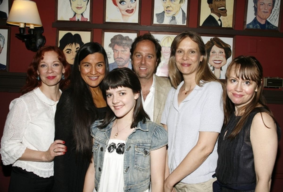 Mariann Mayberry, Kimberly Norris Guerrero, Madeline Martin, Steve Traxler, Amy Morton and Sally Murphy
 at 