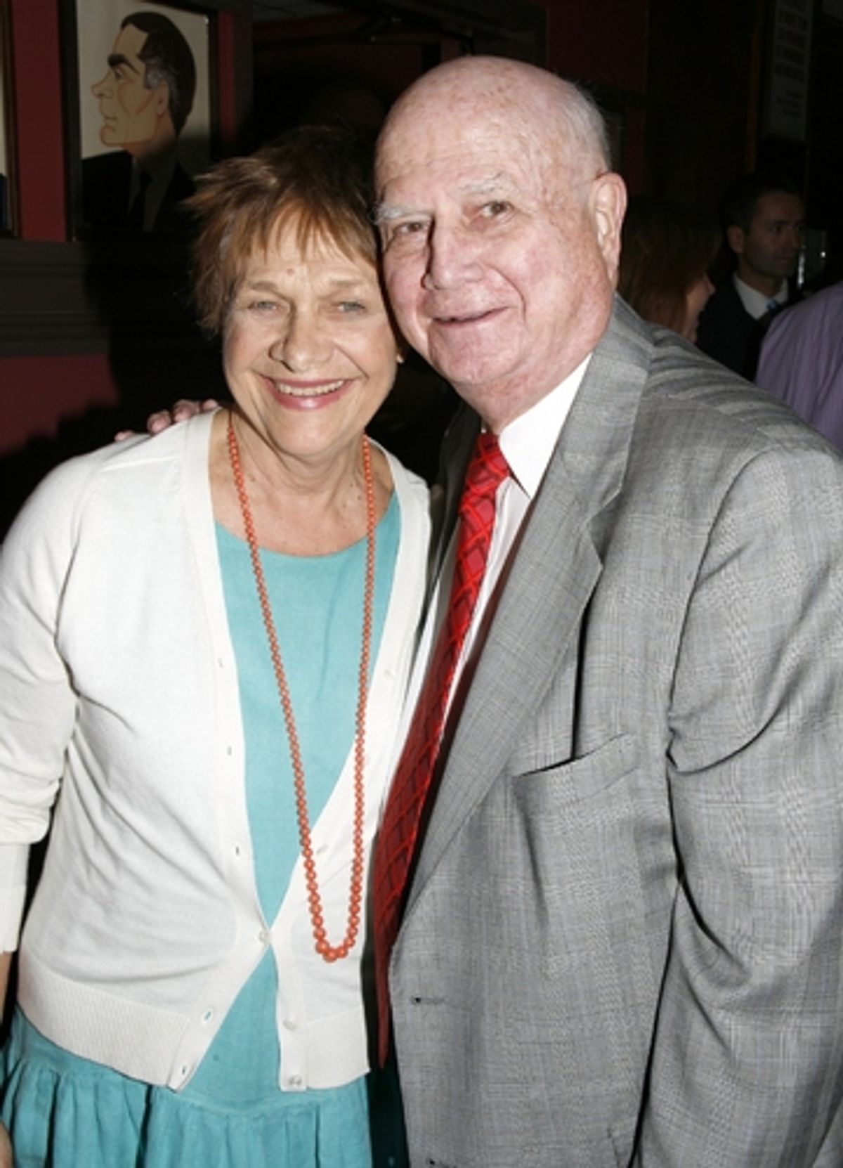 Estelle Parsons and Gerald Schoenfeld at 