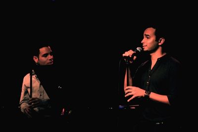 Robin DeJesus and Andy Senor Photo