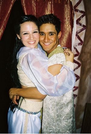 Genna Kanago (Jasmine) and Michael Navarro (Aladdin) @ BroadwayWorld Genna Kanago (Jasmine) and Michael Navarro (Aladdin) Photo
