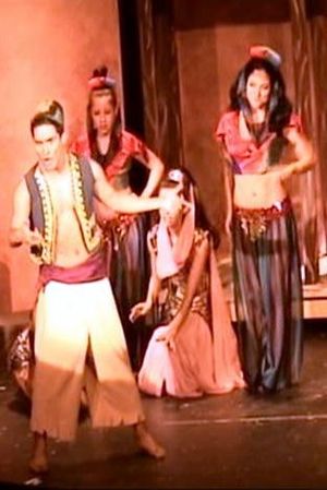 Michael Navarro (Aladdin) and Harem Girls Photo