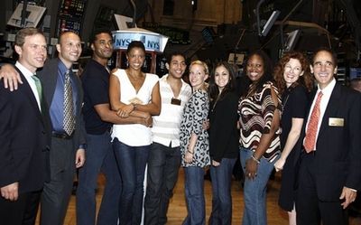 Owen Johnston, Destan Owens, Renee Elise Goldsberry, Justin Johnston,Tracy McDowell,  Photo