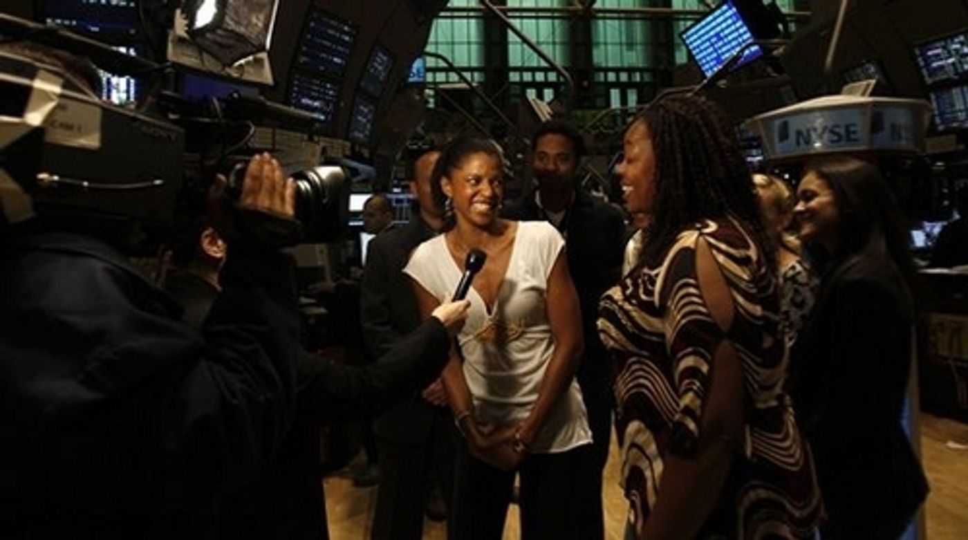 Photo Coverage: The Cast of RENT Rings The NYSE Opening Bell  Image