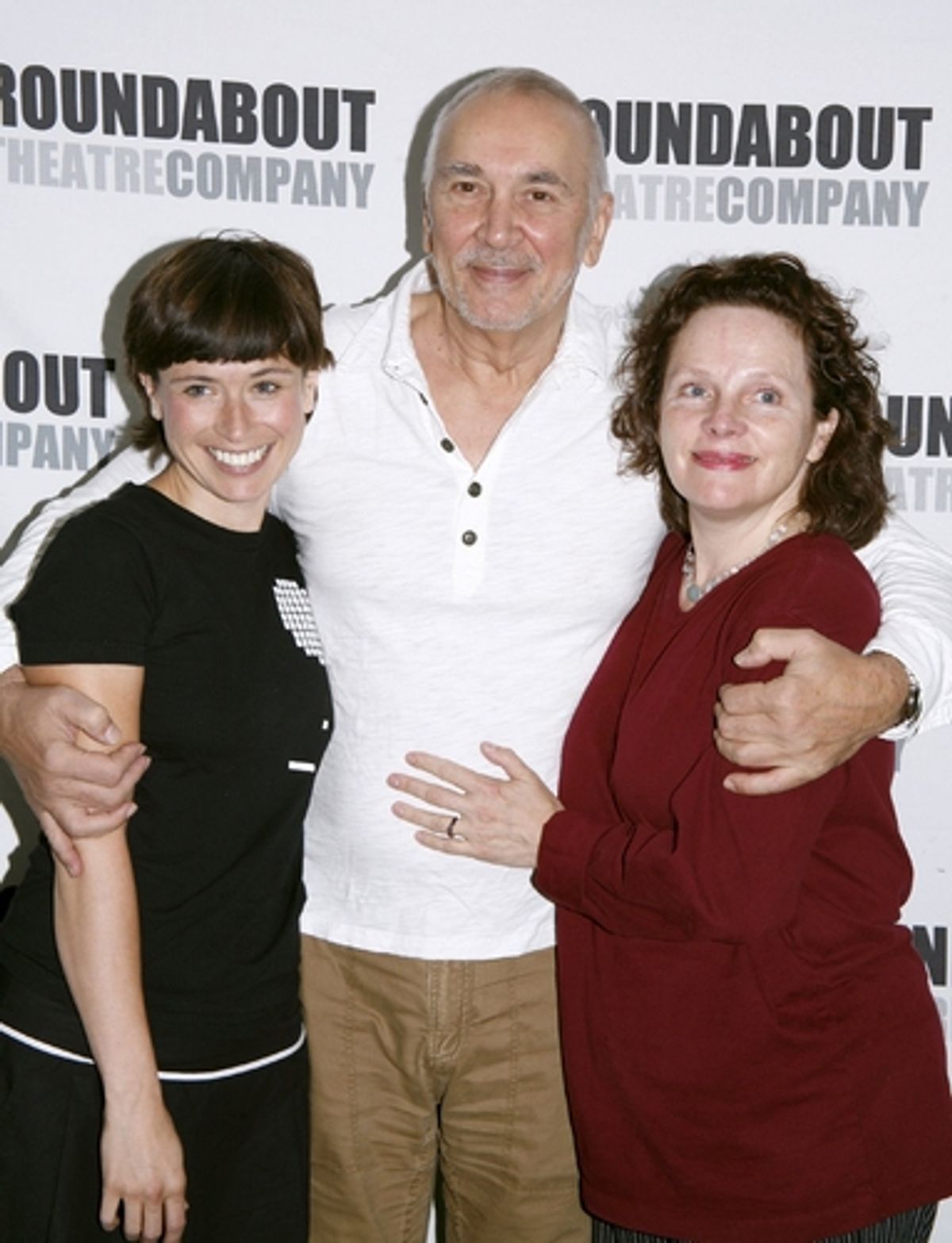 Hannah Cabell, Frank Langella and Maryann Plunkett
 at 