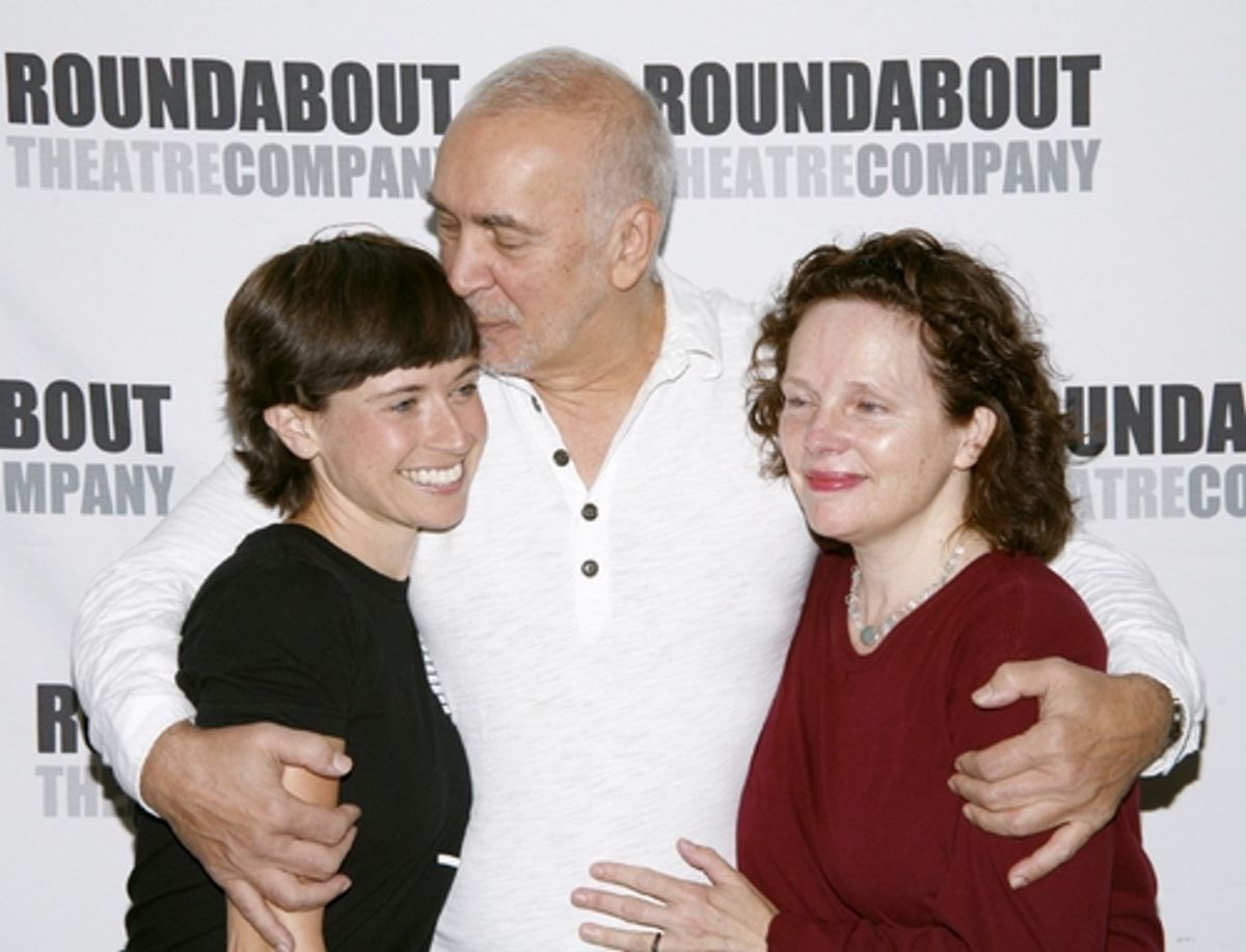 Hannah Cabell, Frank Langella and Maryann Plunkett
 at 