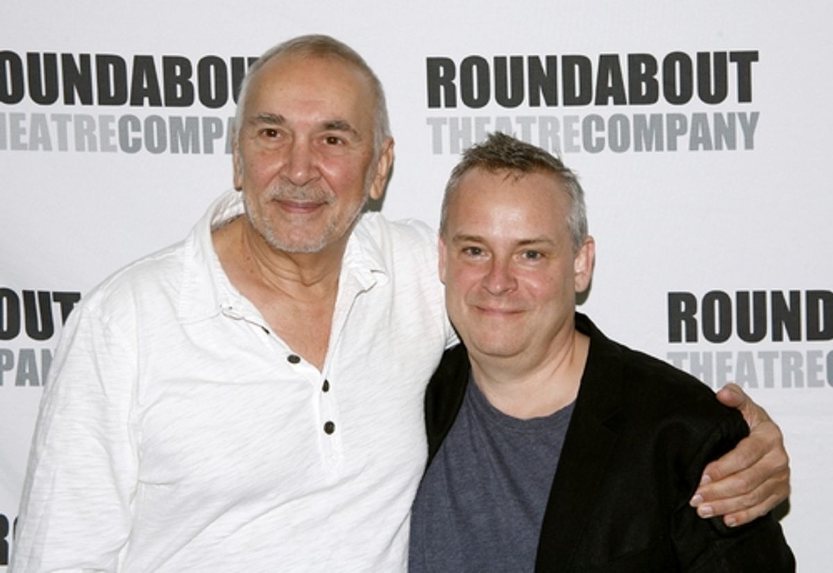 Frank Langella and Doug Hughes
 at 