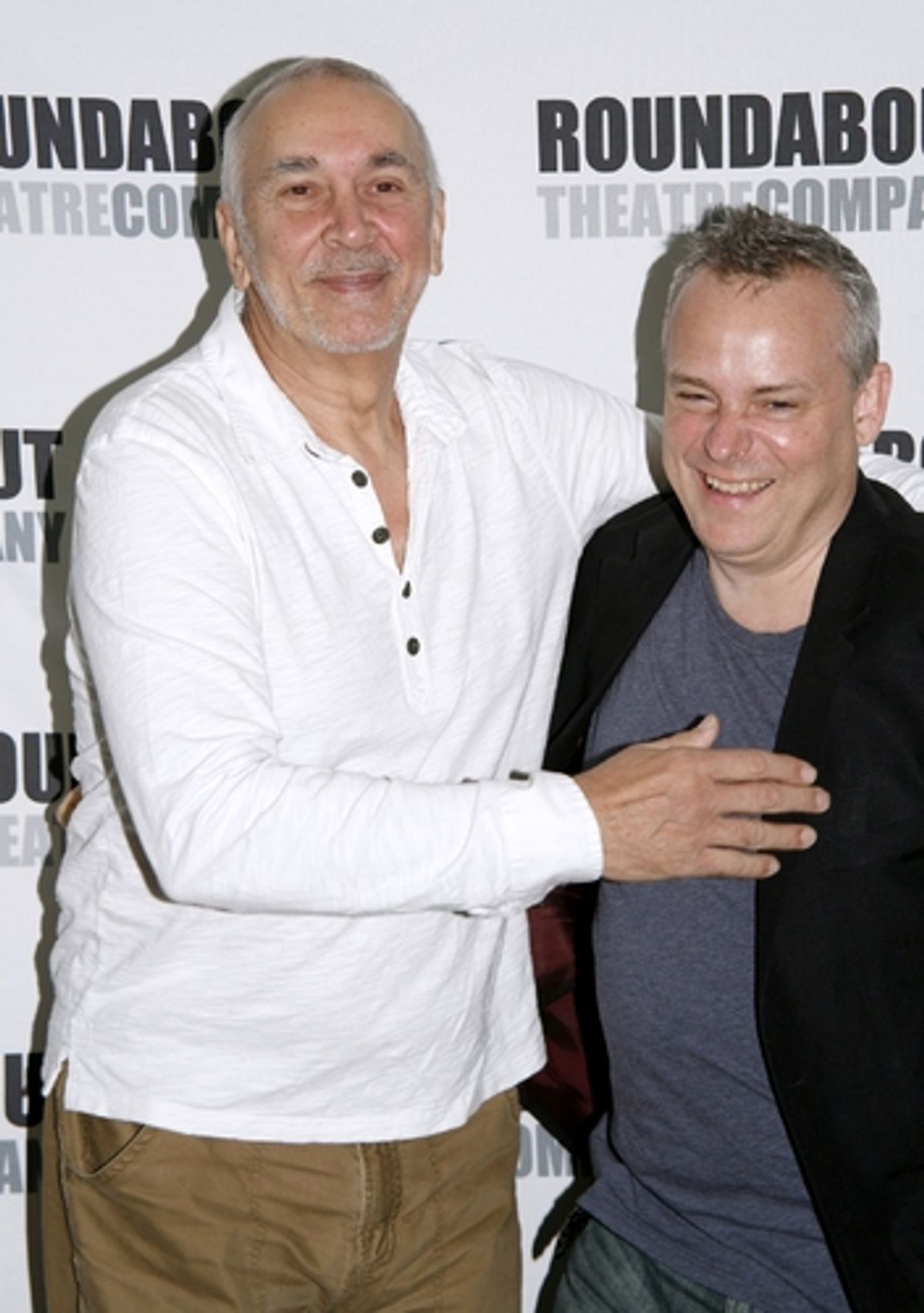 Frank Langella and Doug Hughes
 at 