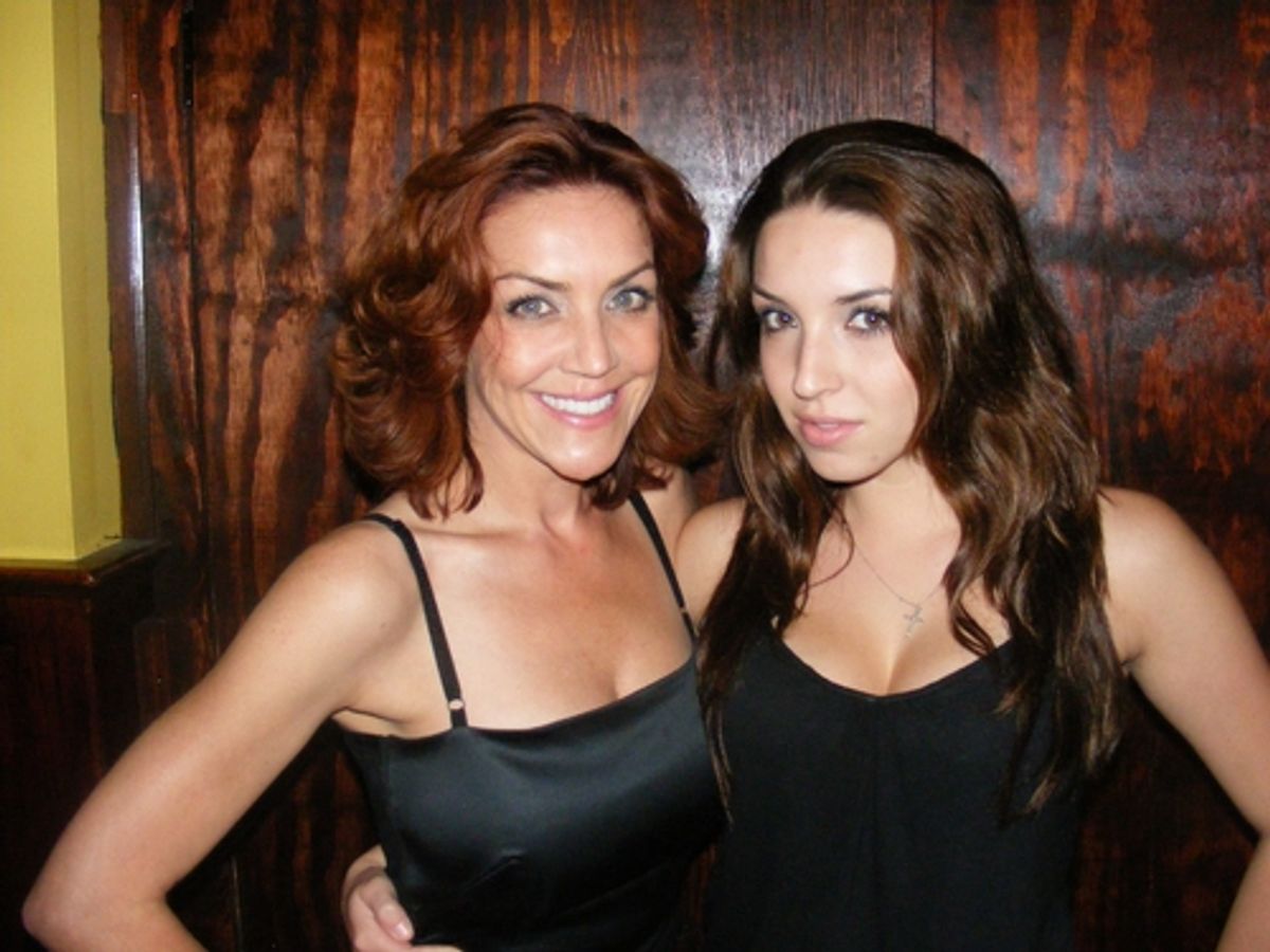 Andrea McArdle and Alexis Kalehoff at 
