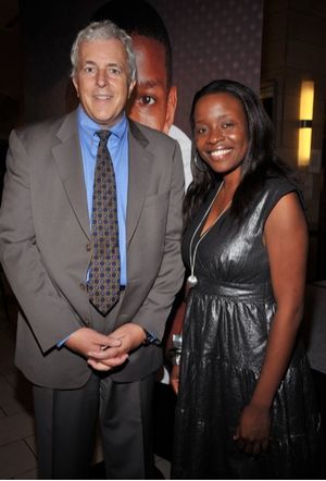 Herbert Stupp and Jeannette Bayardelle
 Photo