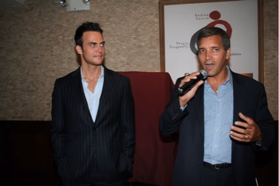 Photo Coverage: Cheyenne Jackson Portrait Unveiled at Tony's DiNapoli Image