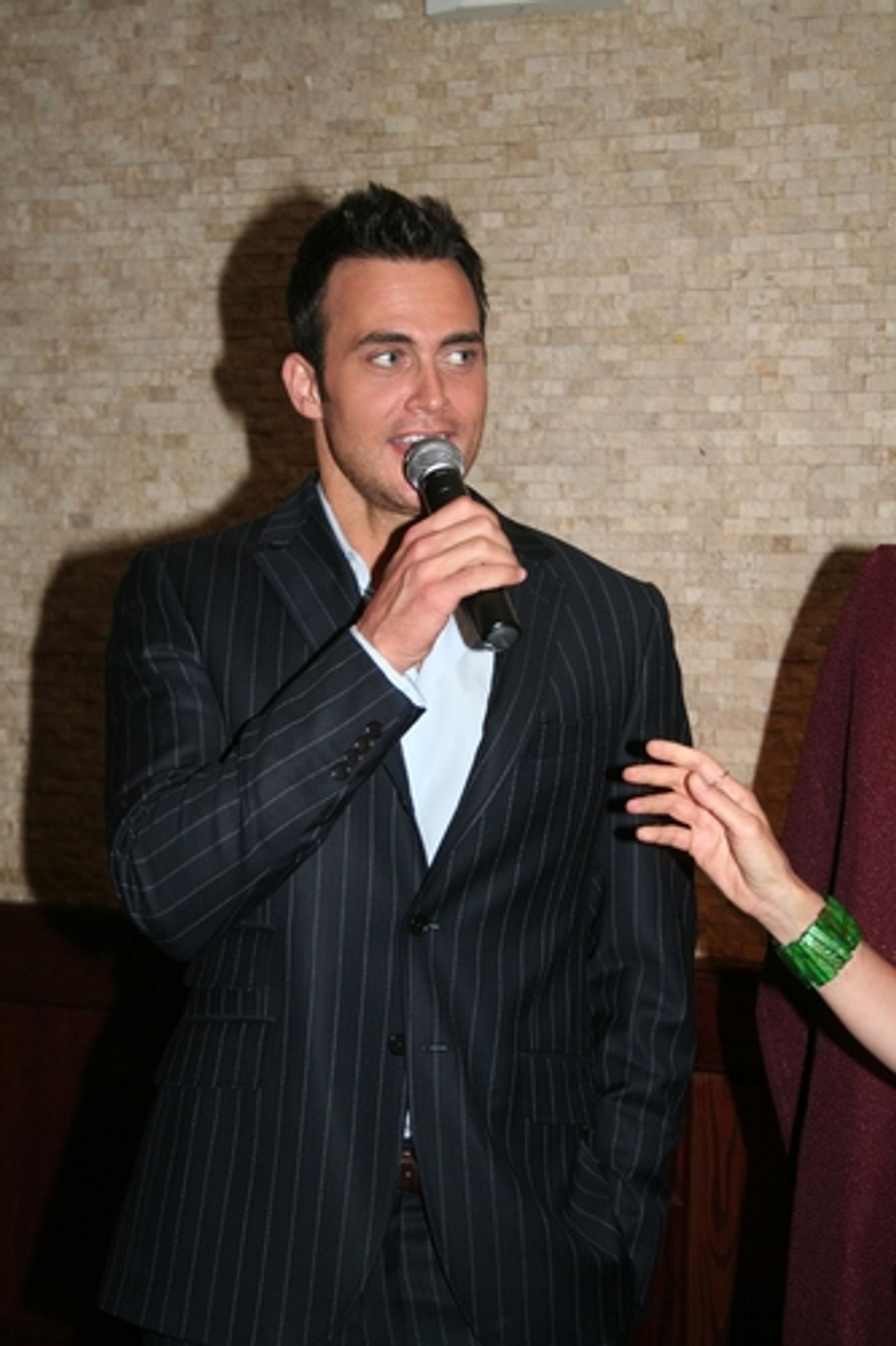 Photo Coverage: Cheyenne Jackson Portrait Unveiled at Tony's DiNapoli  Image