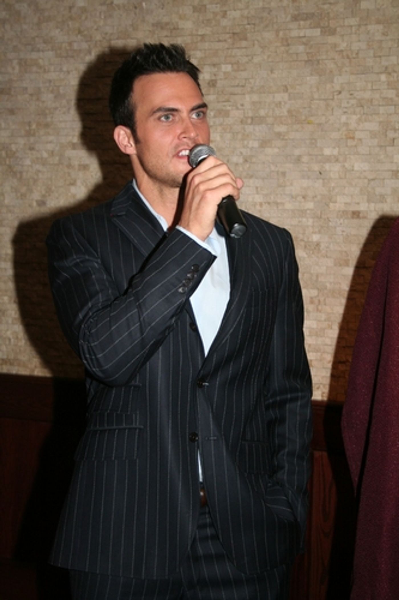 Photo Coverage: Cheyenne Jackson Portrait Unveiled at Tony's DiNapoli  Image
