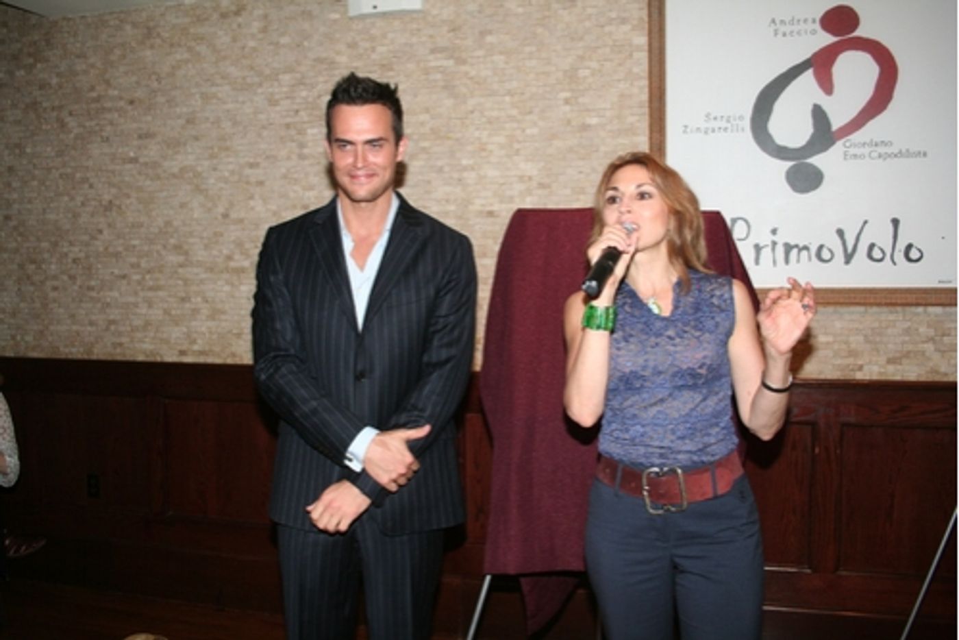 Photo Coverage: Cheyenne Jackson Portrait Unveiled at Tony's DiNapoli  Image