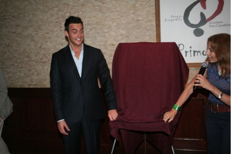 Photo Coverage: Cheyenne Jackson Portrait Unveiled at Tony's DiNapoli Image