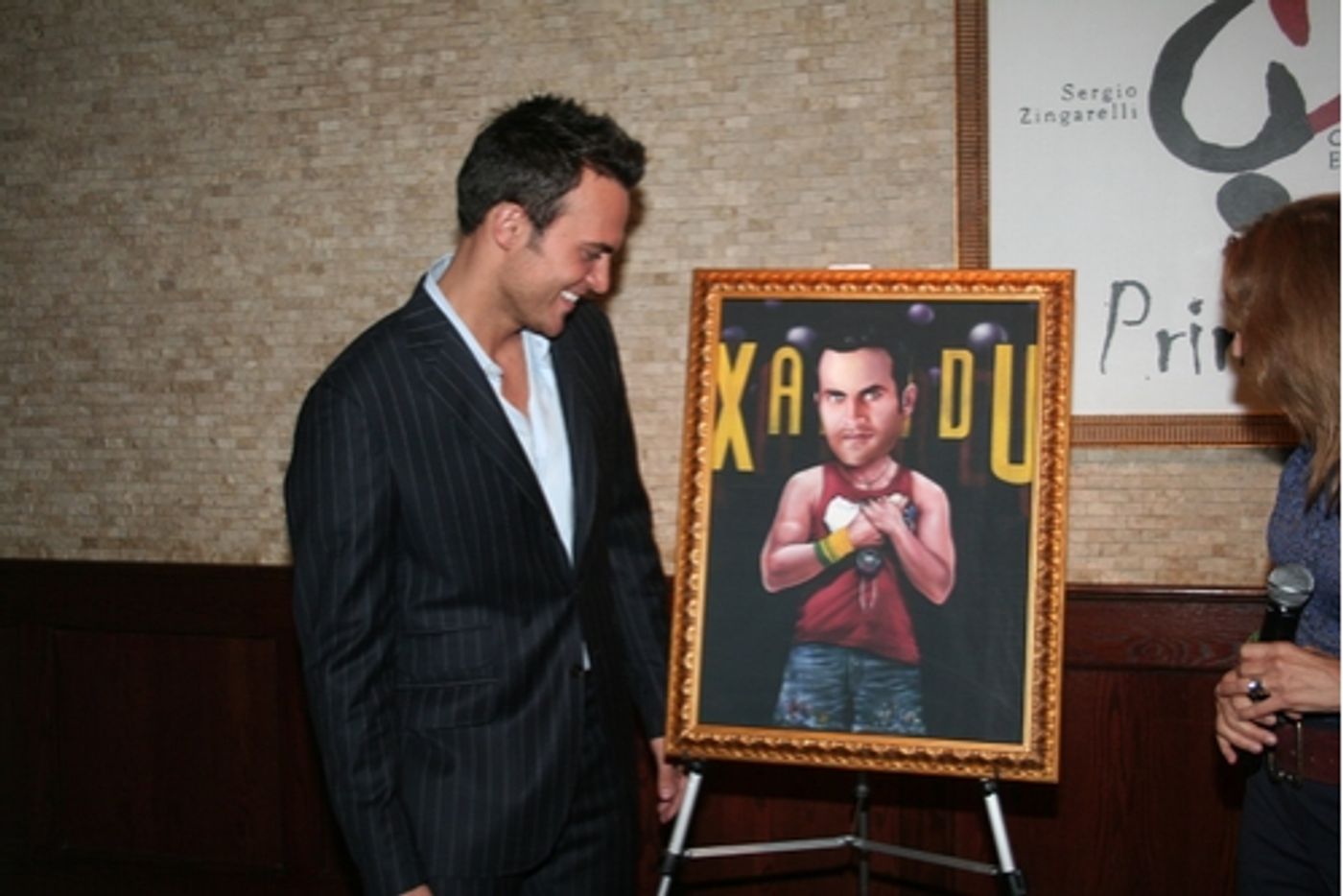 Photo Coverage: Cheyenne Jackson Portrait Unveiled at Tony's DiNapoli  Image