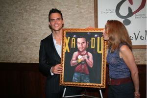 Cheyenne Jackson and Valerie Smaldone @ BroadwayWorld Cheyenne Jackson and Valerie Smaldone Photo