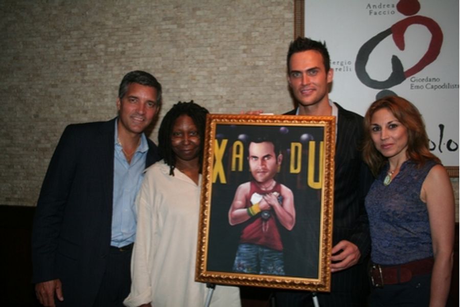 Photo Coverage: Cheyenne Jackson Portrait Unveiled at Tony's DiNapoli Image