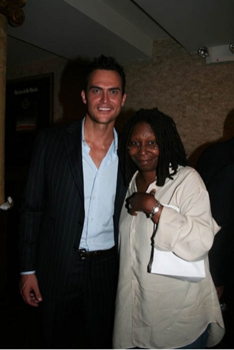 Photo Coverage: Cheyenne Jackson Portrait Unveiled at Tony's DiNapoli Image