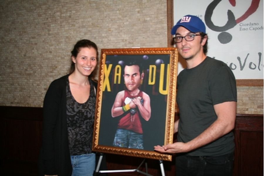 Photo Coverage: Cheyenne Jackson Portrait Unveiled at Tony's DiNapoli Image