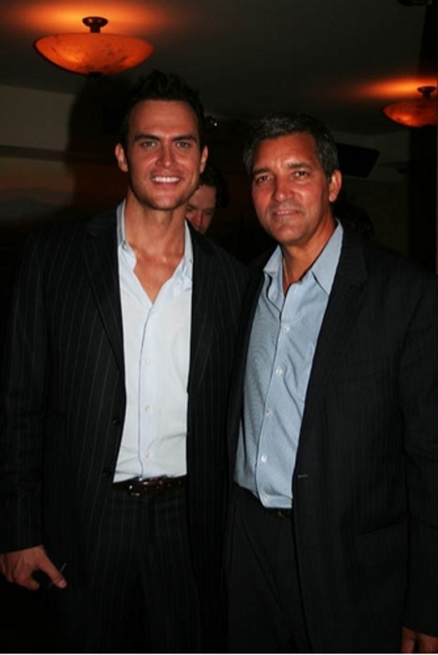 Photo Coverage: Cheyenne Jackson Portrait Unveiled at Tony's DiNapoli Image