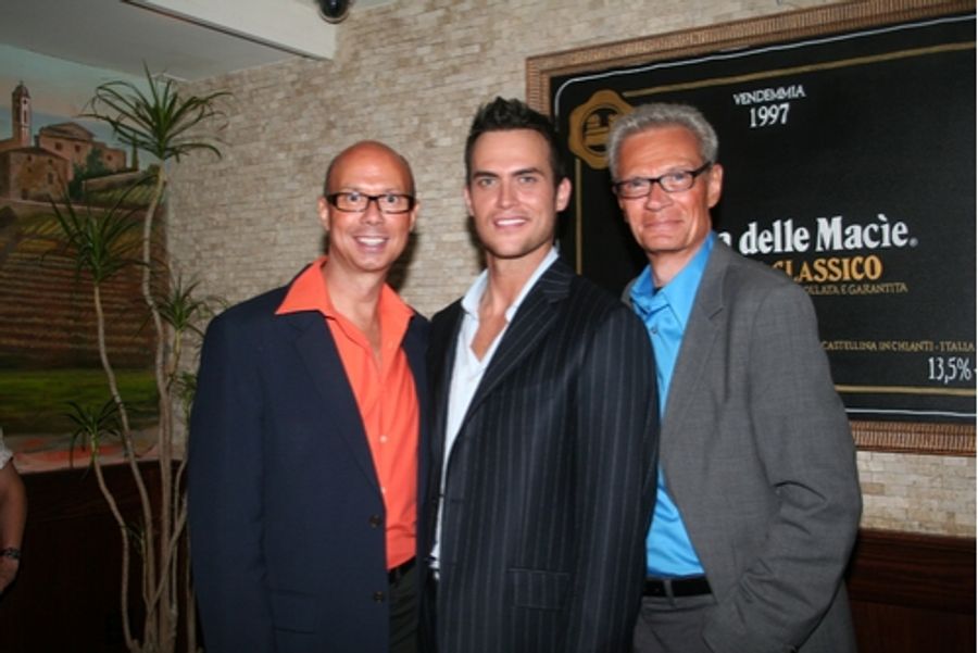 Photo Coverage: Cheyenne Jackson Portrait Unveiled at Tony's DiNapoli Image