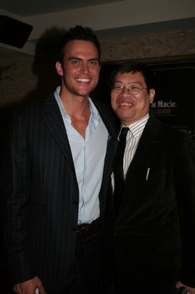 Cheyenne Jackson and Wayman Wong Photo