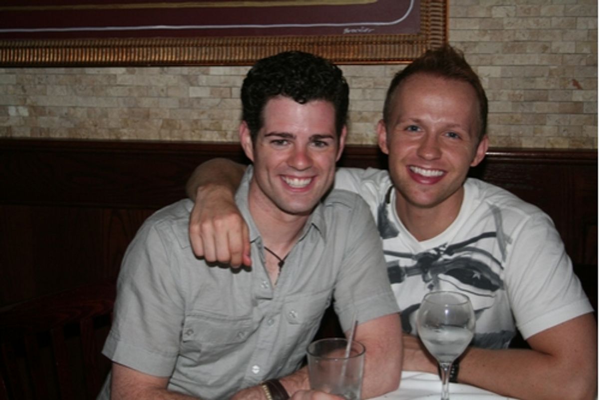 Jacob ben Widmar and Marty Thomas
 at 