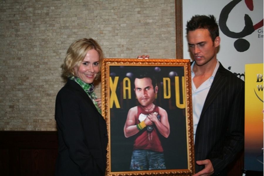 Photo Coverage: Cheyenne Jackson Portrait Unveiled at Tony's DiNapoli Image