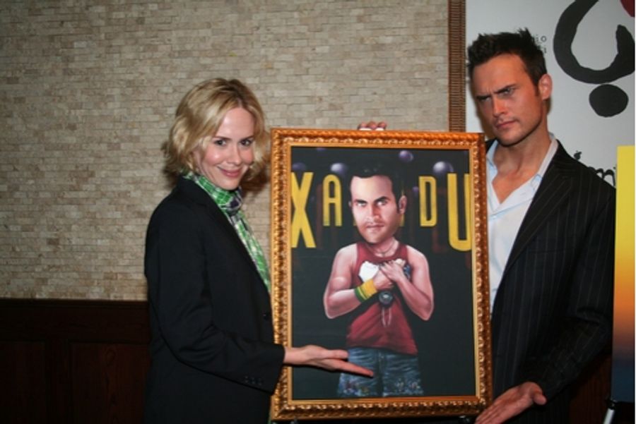 Photo Coverage: Cheyenne Jackson Portrait Unveiled at Tony's DiNapoli Image
