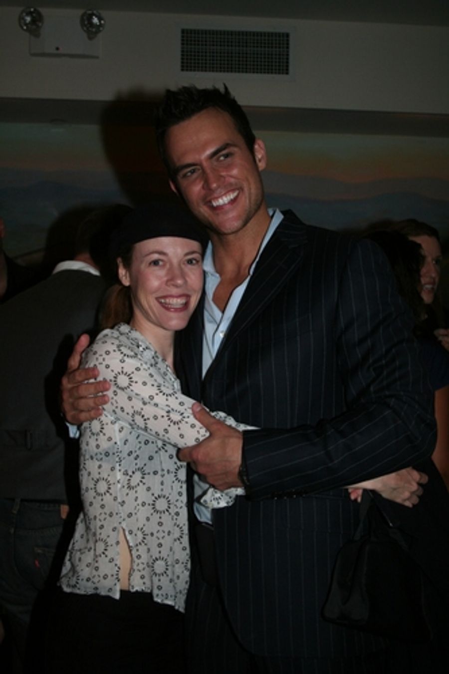 Photo Coverage: Cheyenne Jackson Portrait Unveiled at Tony's DiNapoli Image