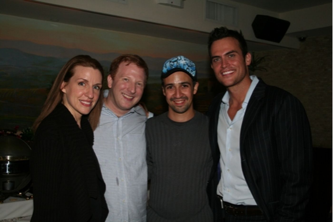 Photo Coverage: Cheyenne Jackson Portrait Unveiled at Tony's DiNapoli  Image