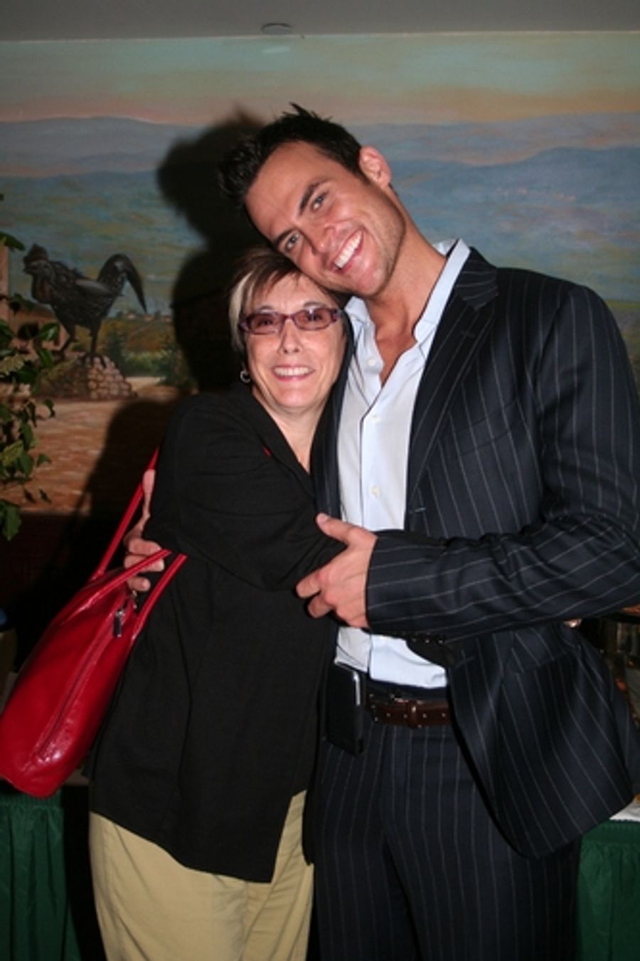 Photo Coverage: Cheyenne Jackson Portrait Unveiled at Tony's DiNapoli Image