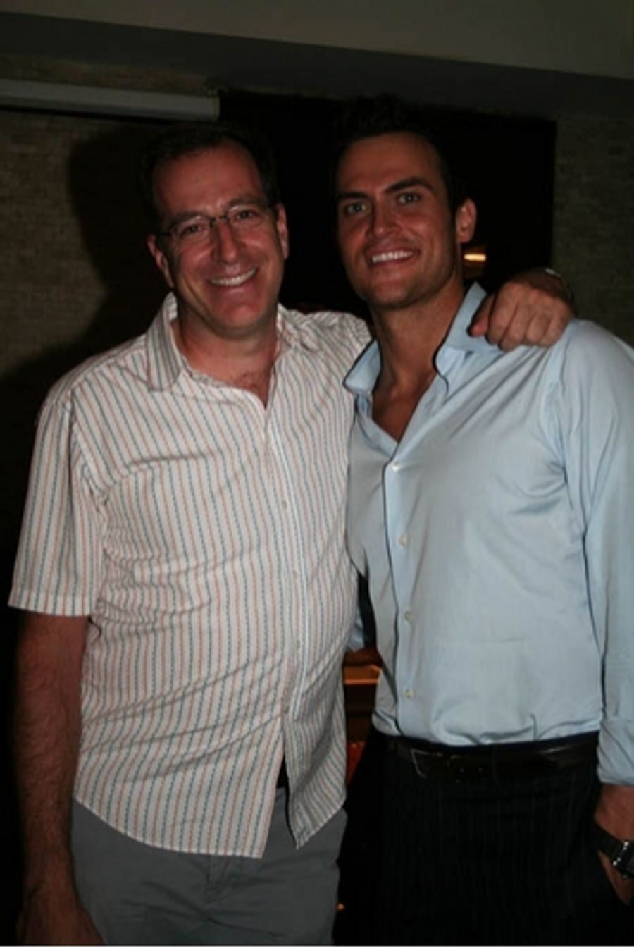 Photo Coverage: Cheyenne Jackson Portrait Unveiled at Tony's DiNapoli Image