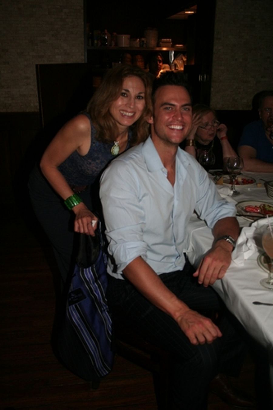 Photo Coverage: Cheyenne Jackson Portrait Unveiled at Tony's DiNapoli Image