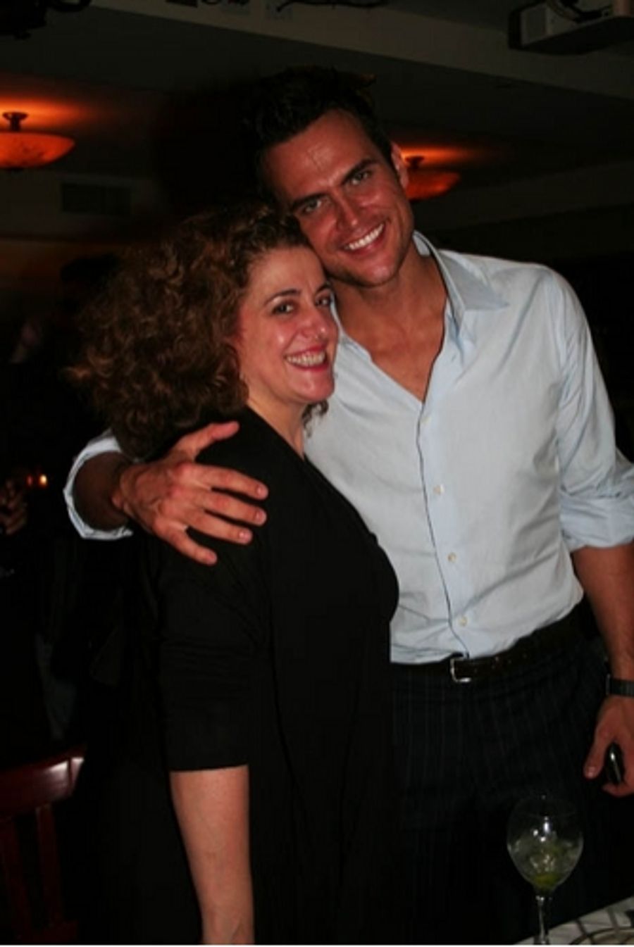 Photo Coverage: Cheyenne Jackson Portrait Unveiled at Tony's DiNapoli Image