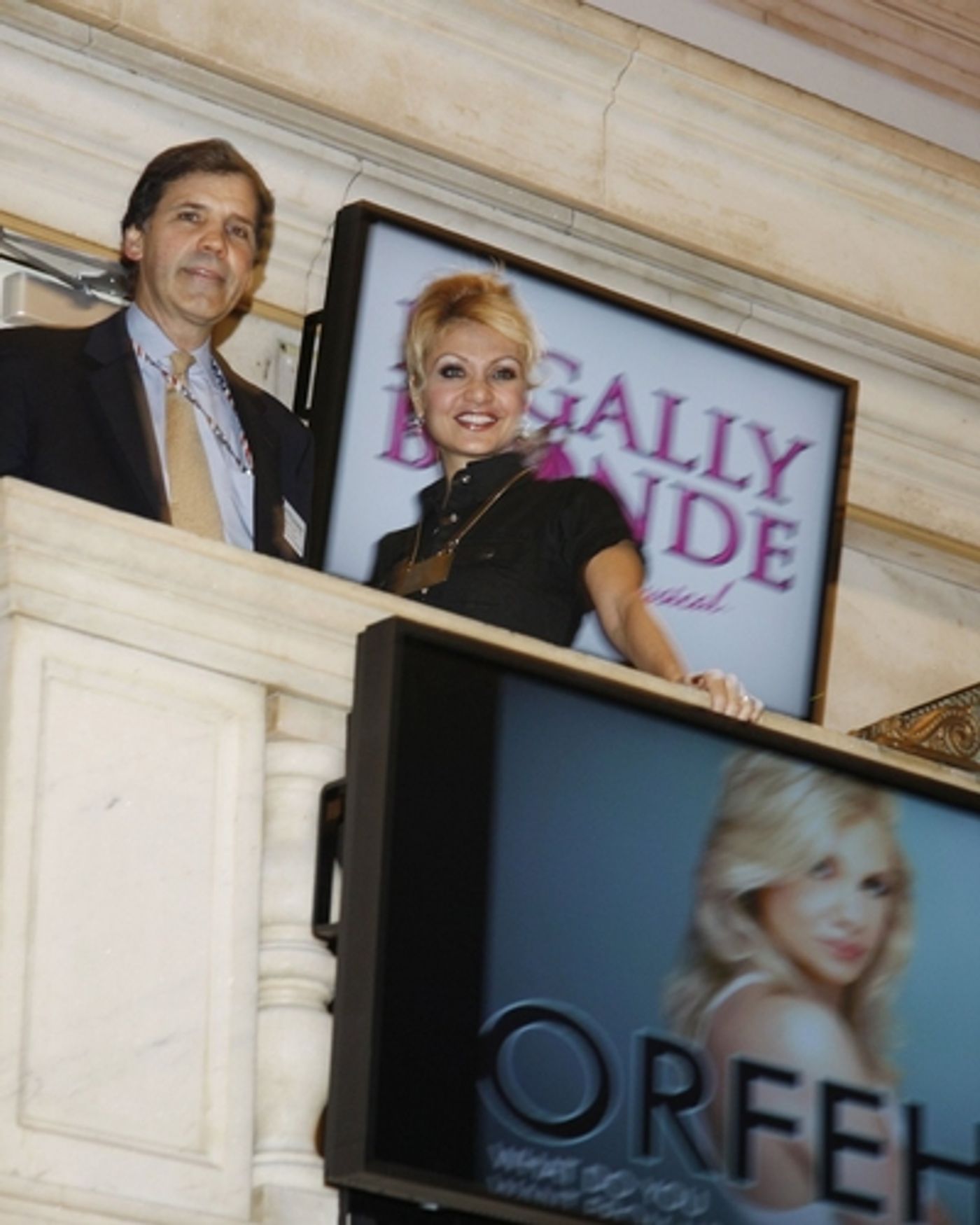 Photo Coverage: Orfeh Rings the Opening Bell at the NYSE  Image