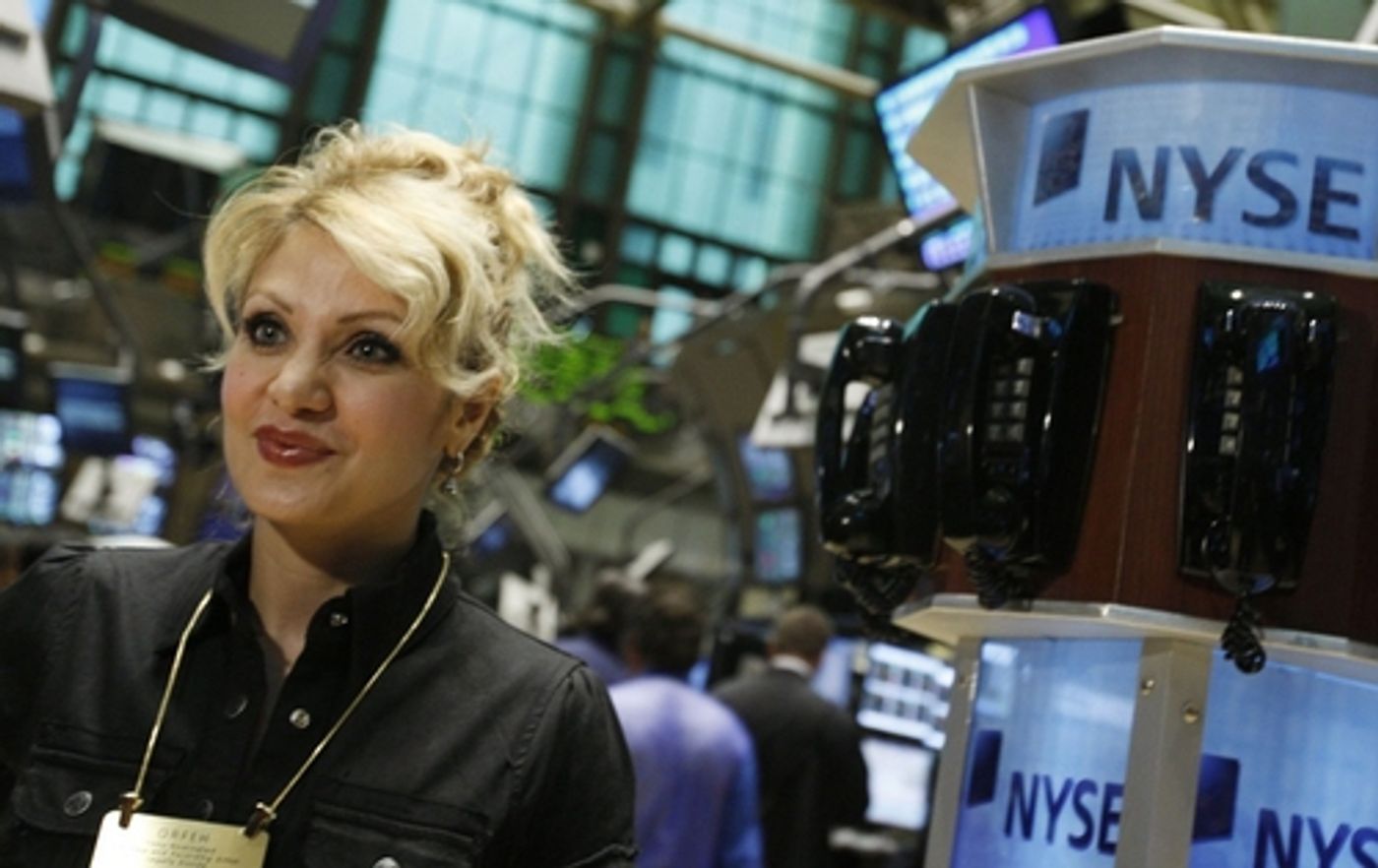 Photo Coverage: Orfeh Rings the Opening Bell at the NYSE  Image