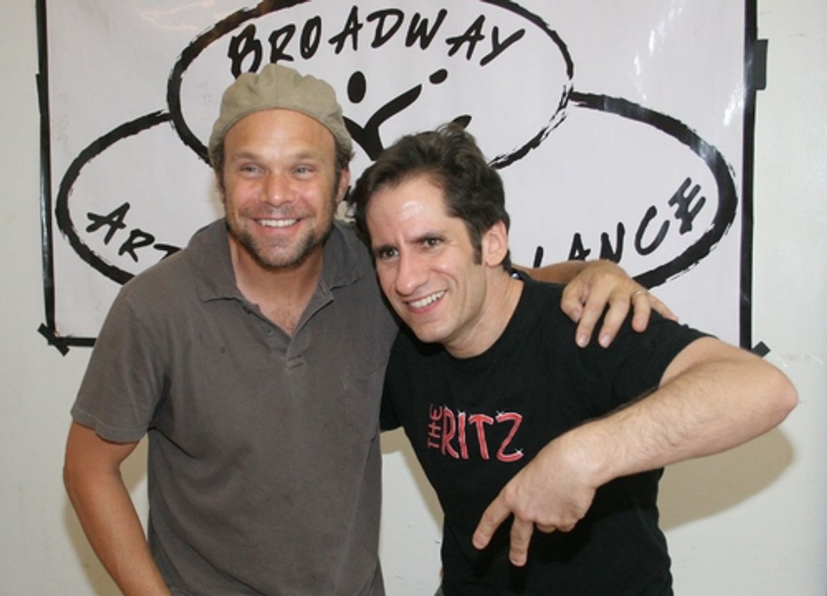 Norbert Leo Butz and Seth Rudetsky at 
