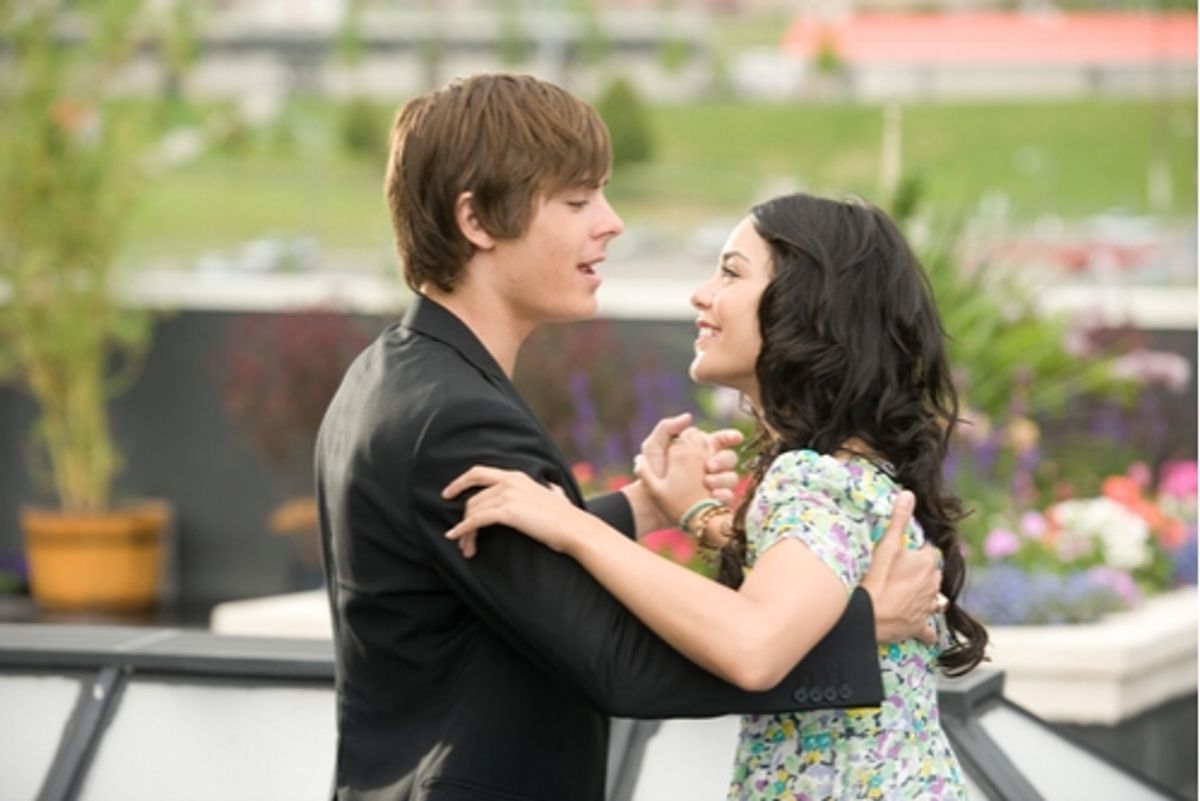 Zac Efron and Vanessa Hudgens at High School Musical 3 In Theaters 10/24