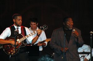 Alex Cooper and his dad Chuck Cooper Photo