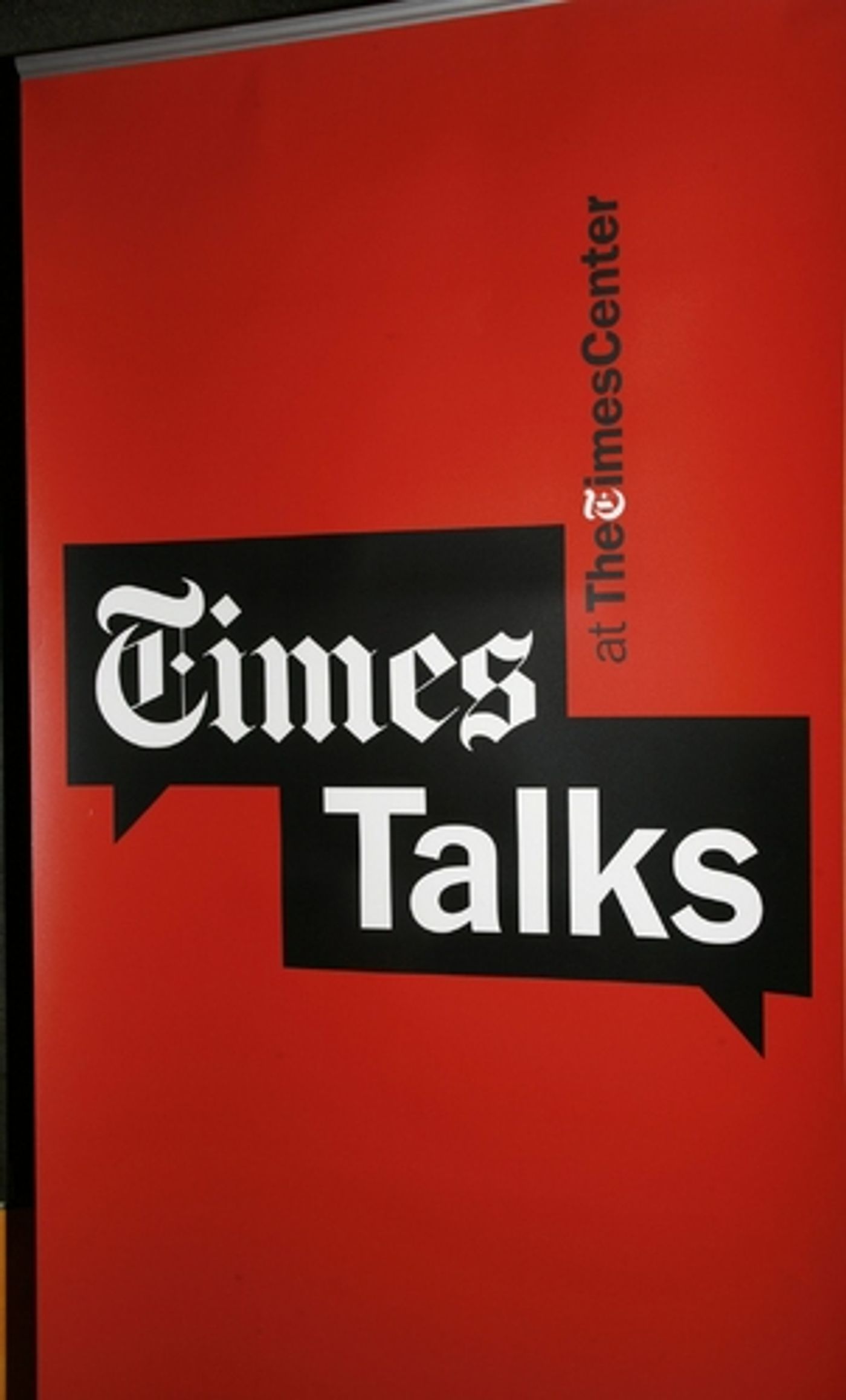 Photo Coverage: Times Talks Presents Daniel Radcliffe: Screen to Bway Stage  Image