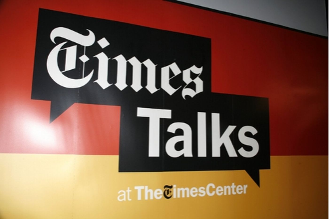 Photo Coverage: Times Talks Presents Daniel Radcliffe: Screen to Bway Stage  Image