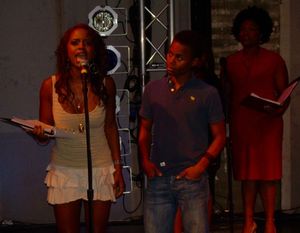 Krystal Brown, Kevin Curtis and Amber A. Harris @ BroadwayWorld Krystal Brown, Kevin Curtis and Amber A. Harris Photo