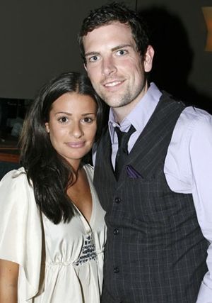 Lea Michele and Chris Mann
 Photo