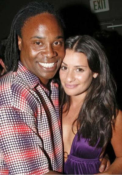 Billy Porter and Lea Michele Photo