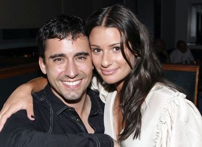 John Lloyd Young and Lea Michele Photo