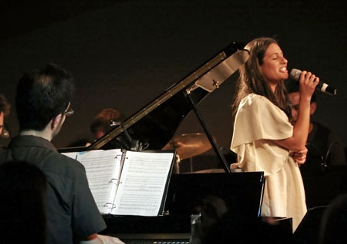 Ben Toth and Lea Michele at 