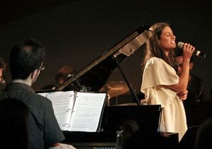 Ben Toth and Lea Michele Photo